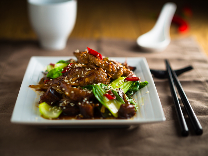 Oriental Beef stir-fired